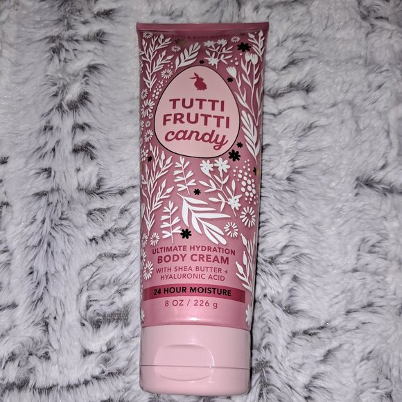 Bath And Body Works Tutti Frutti Candy Body Cream Easter Spring New - Picture 2 of 3